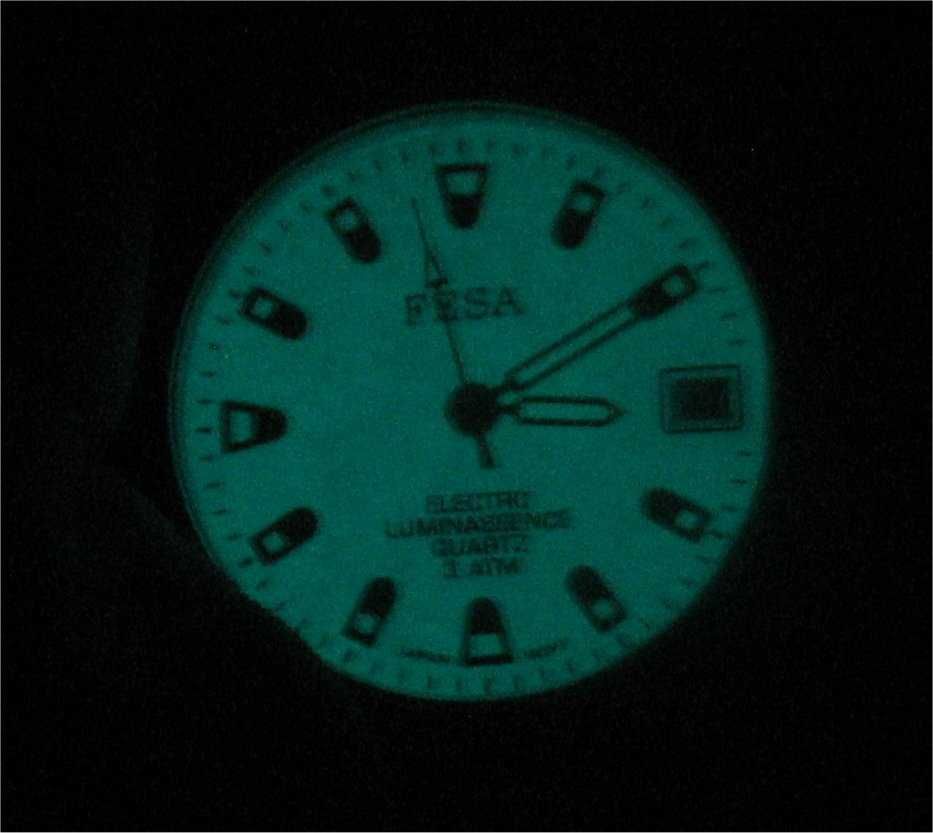 Relógio Vintage - Fesa Electro Luminassence, 3 ATM