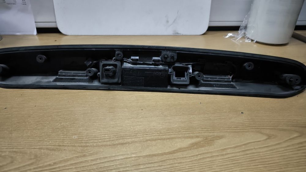 Abertura de mala de um mini Cooper D