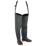 Vidaxl Wodery Biodrowe, Ciemnozielone, Rozmiar 46