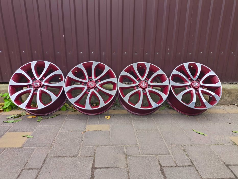 Титанові диски R17 5x114.3 Nissan Qashqai X-Trail Leaf Juke Renault