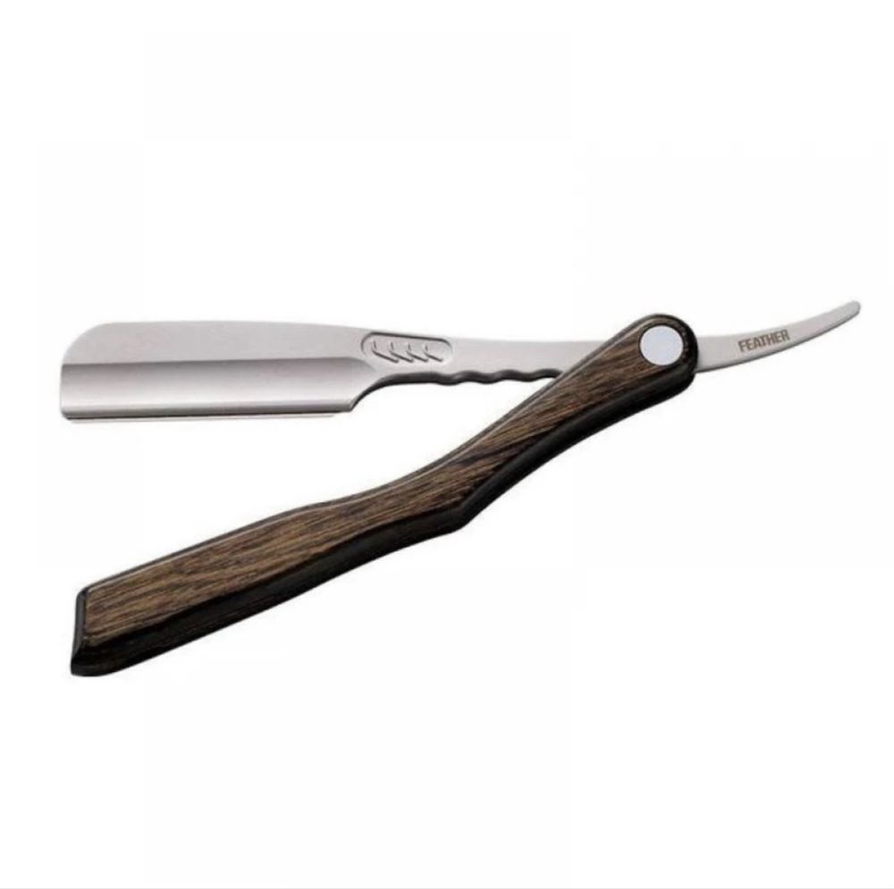 Небезпечна бритва шавет Feather Artist Club SCOTCH WOOD SS ACS-RSW