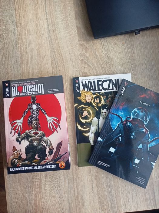 Valiant Bloodshoot Jeff Lemire + Divnity + Waleczni