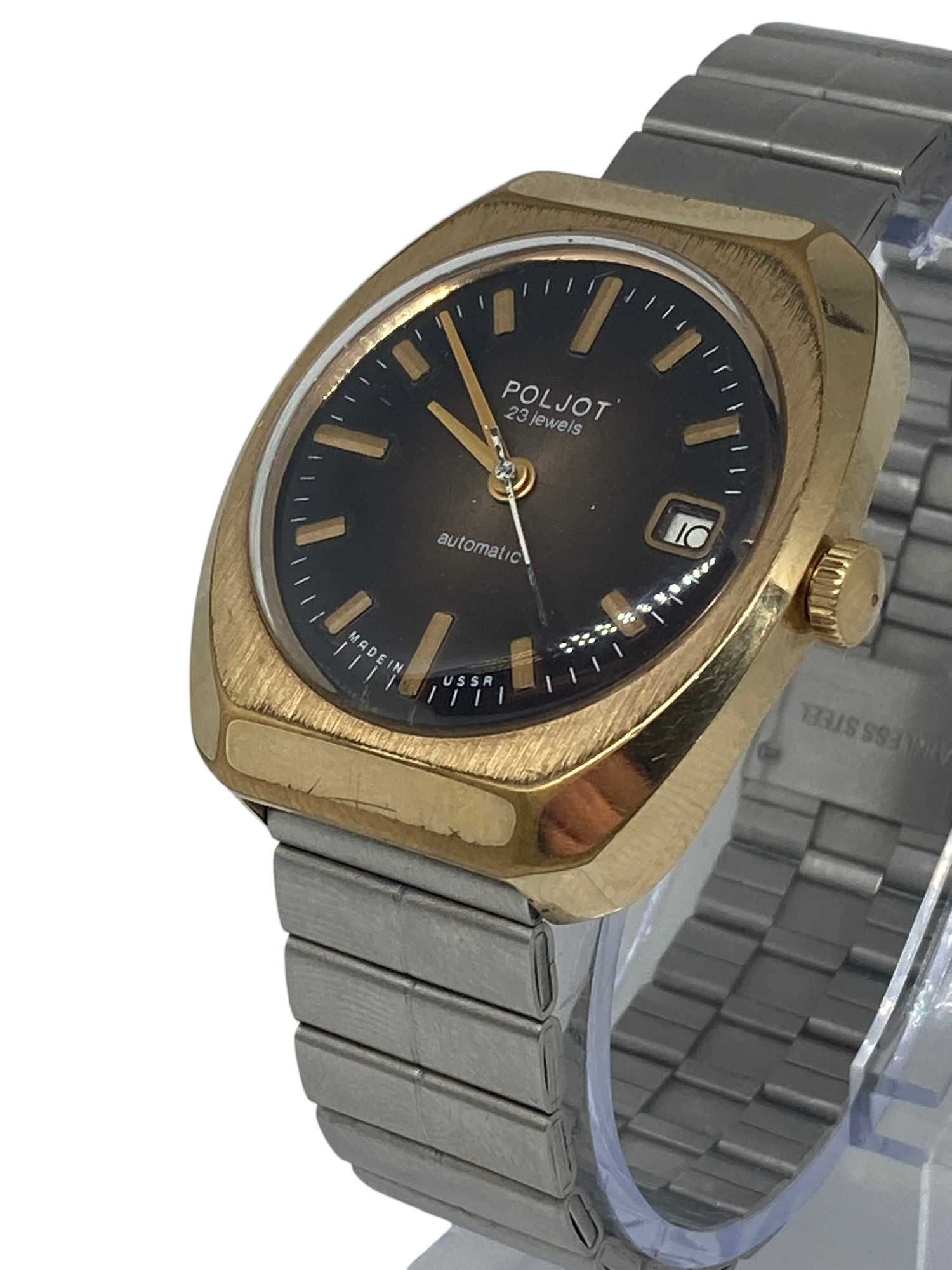 Zegarek Automatyczny Poljot 23 Jewels  + Dodatkowa Bransoletka.