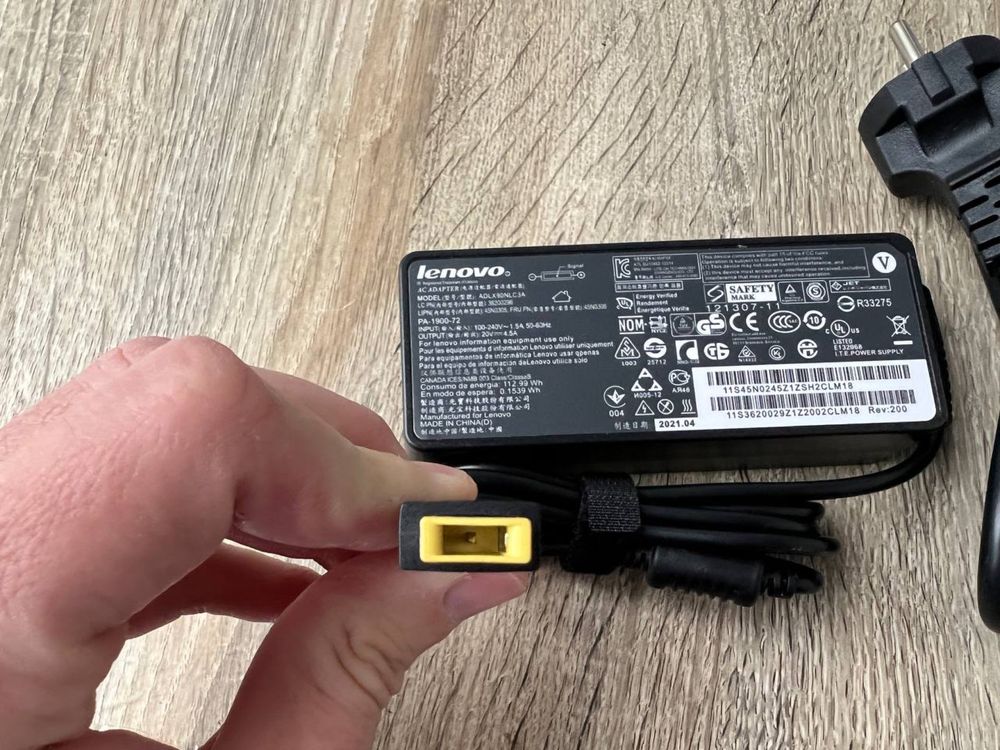 Оригінал зарядка леново USB-pin Lenovo 20V 4.5A 90W блок живлення юсб