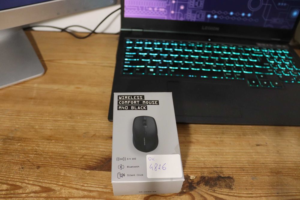 Myszka bezprzewodowa Silver Monkey M40 Wireless (4826)