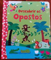 Livro 'Descobrir os Opostos' da Usborne