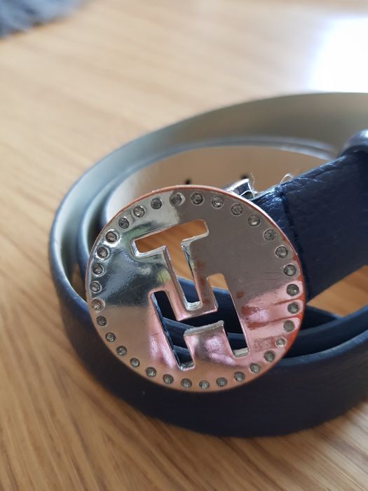 Pasek damski Tommy Hilfiger skórzany