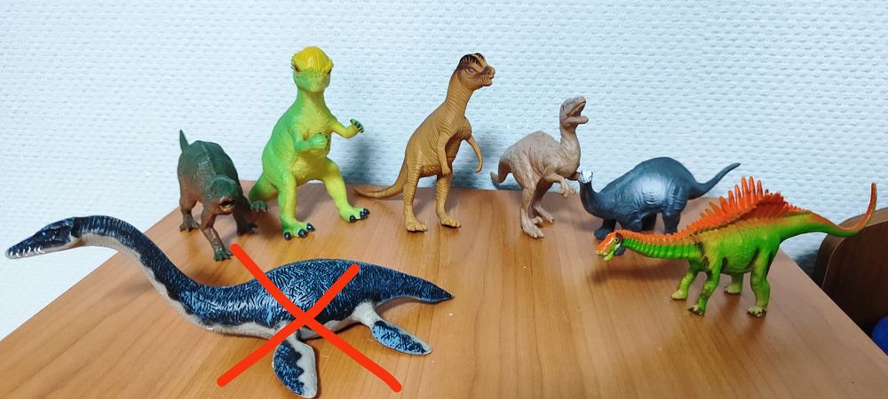 Динозаври, колекція, тірекс,карнотавр, баріонікс