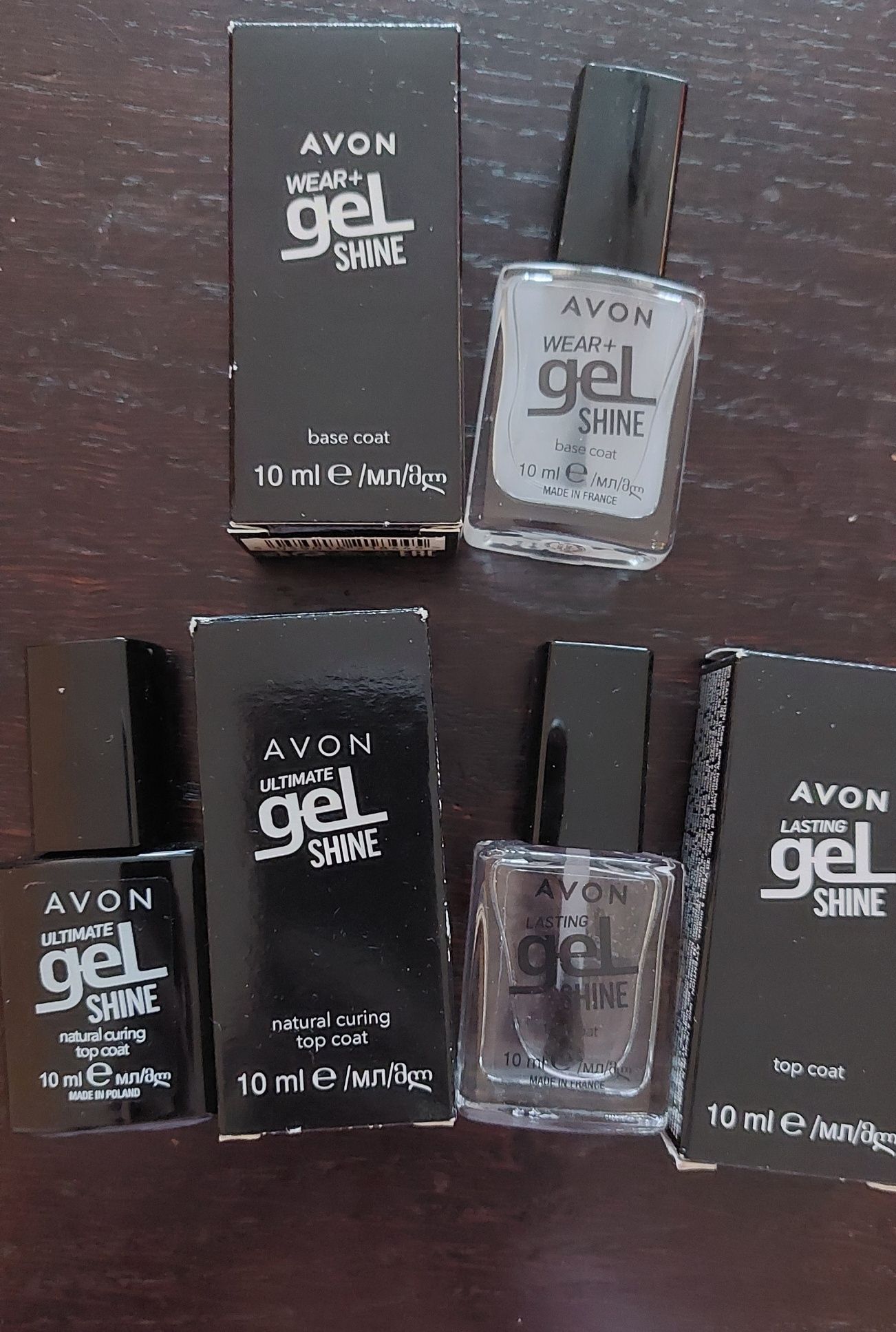 Avon Gel Shine żelowy lakier do paznokci Racing Hearts i inne