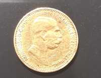 Золота монета 10cor,1909р
