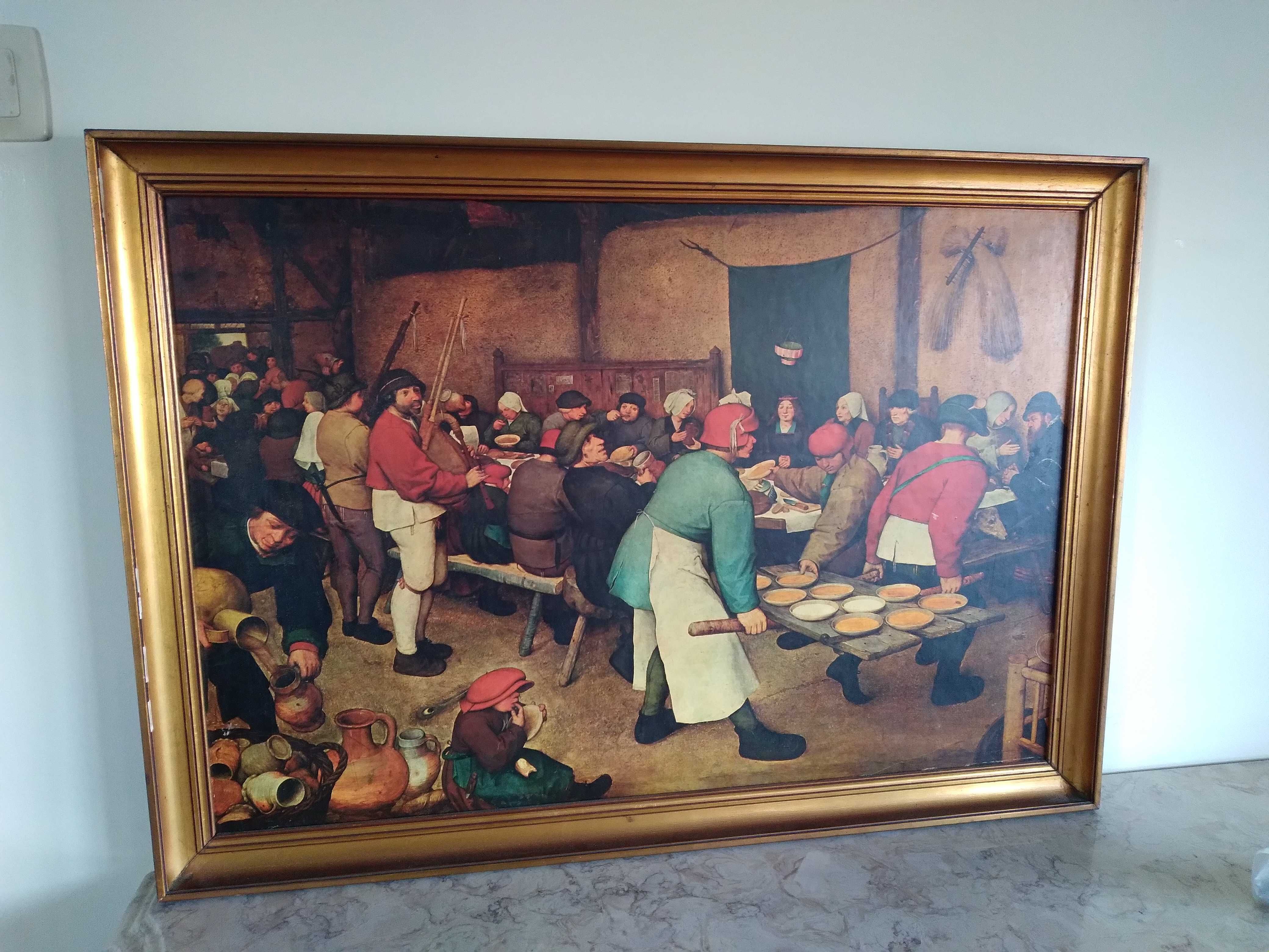 Quadro "Casamento Camponês"