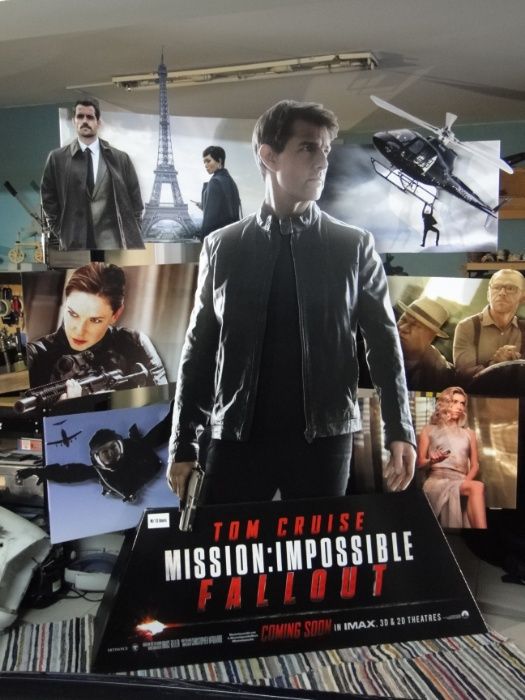 Cartaz 3D gigante - Missão Impossível - Tom Cruise - NOVO