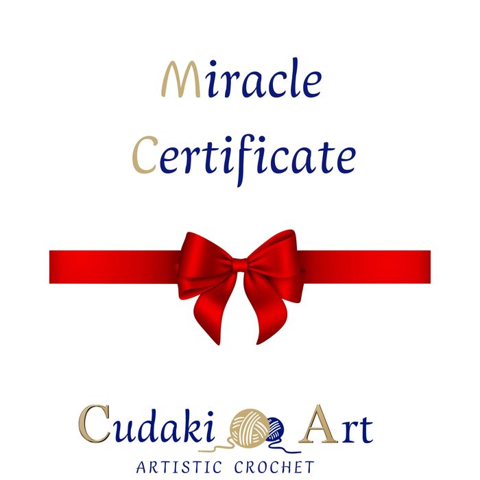 Rękodzieło - Królik - Maskotka szydełkowa -Boże Narodzenie