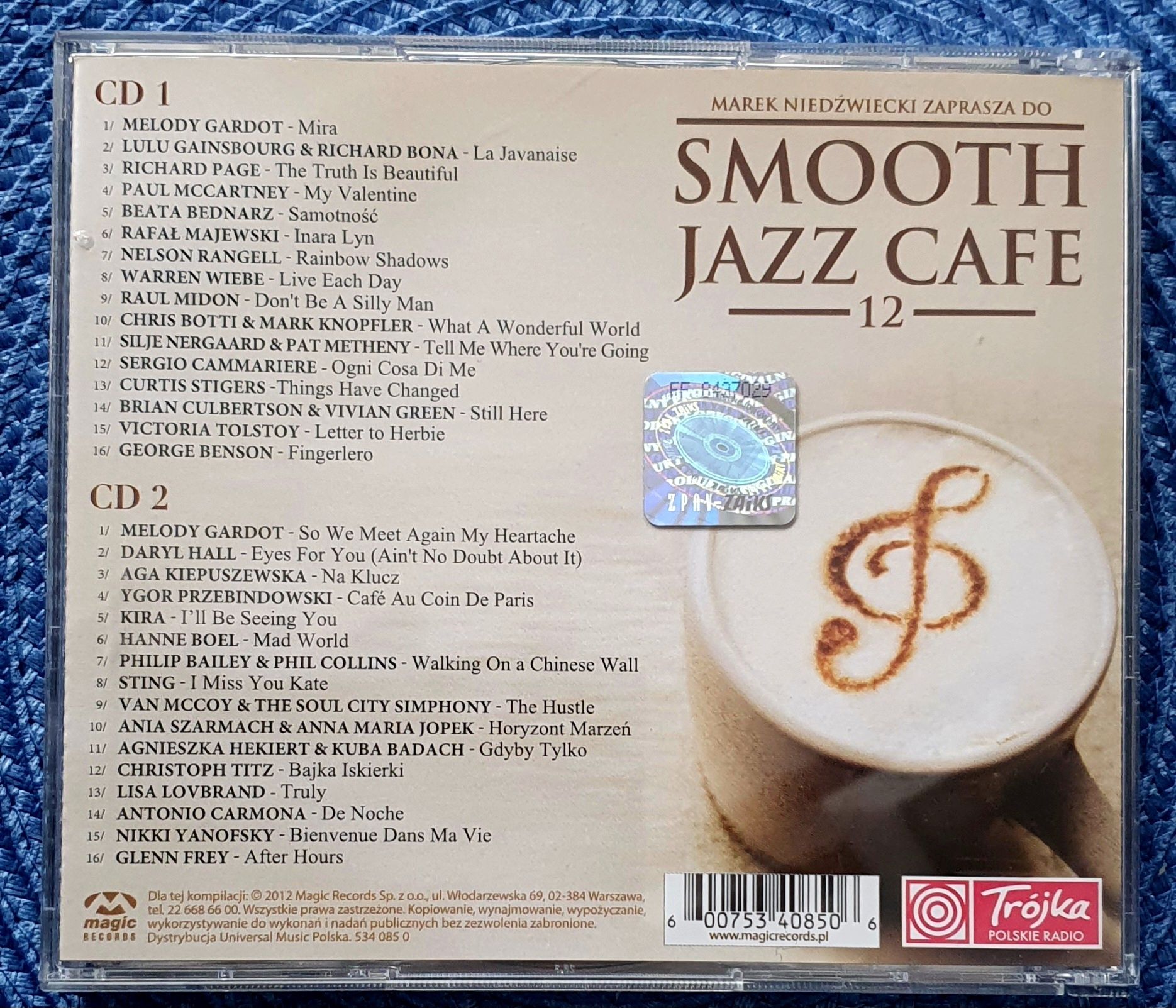 SMOOTH Jazz Cafe vol 12  - Marek Niedźwiedzki 2x CD