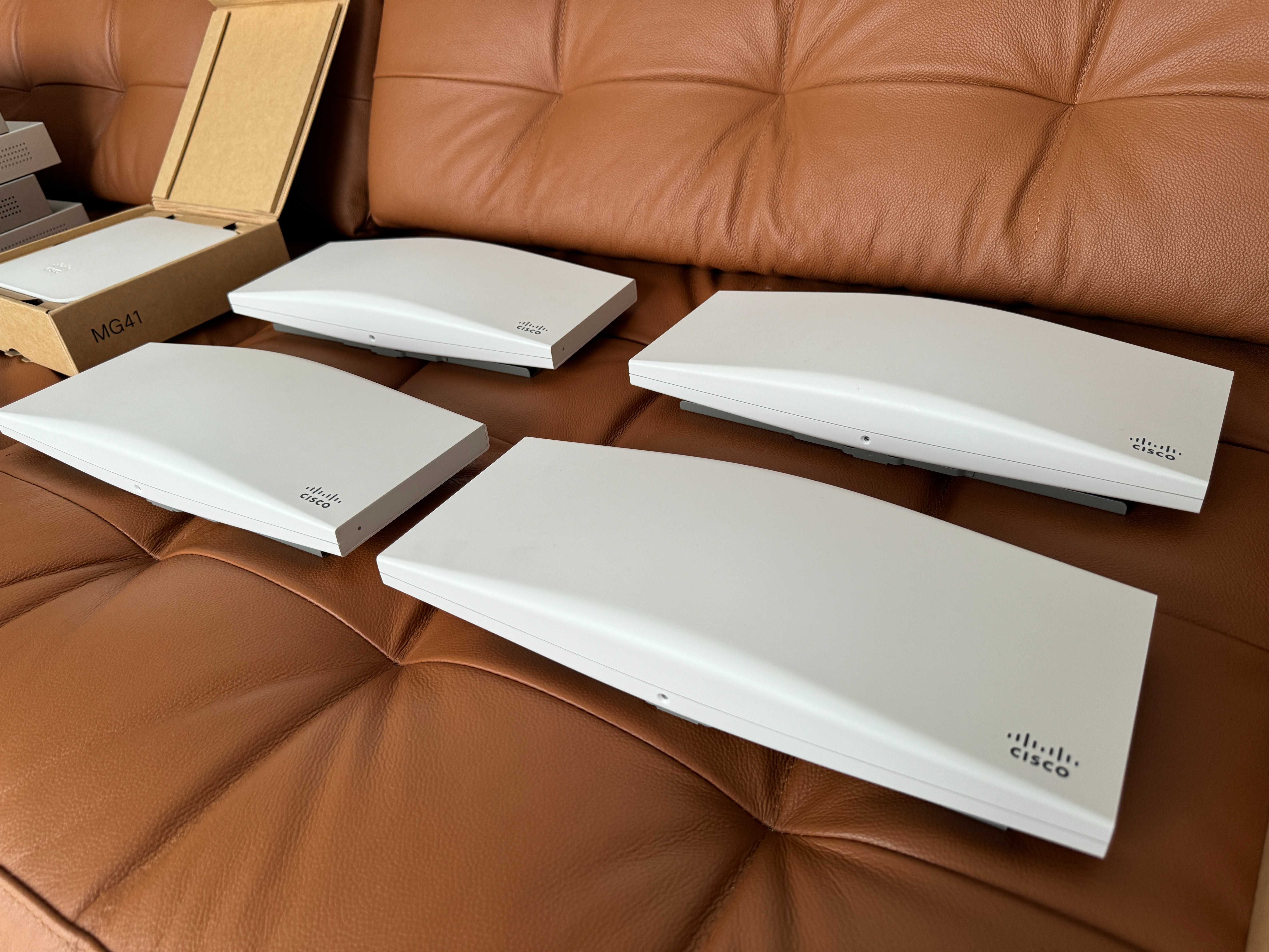 Meraki 6x AP MR46, 2x router MX95, 3x switch MS125-24P UNCLAIMED
