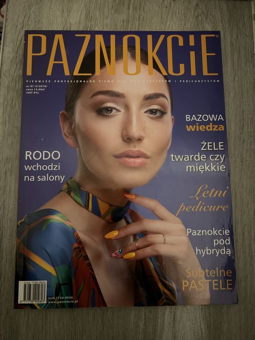 Czasopismo Paznokcie nr 87 (3/2018)