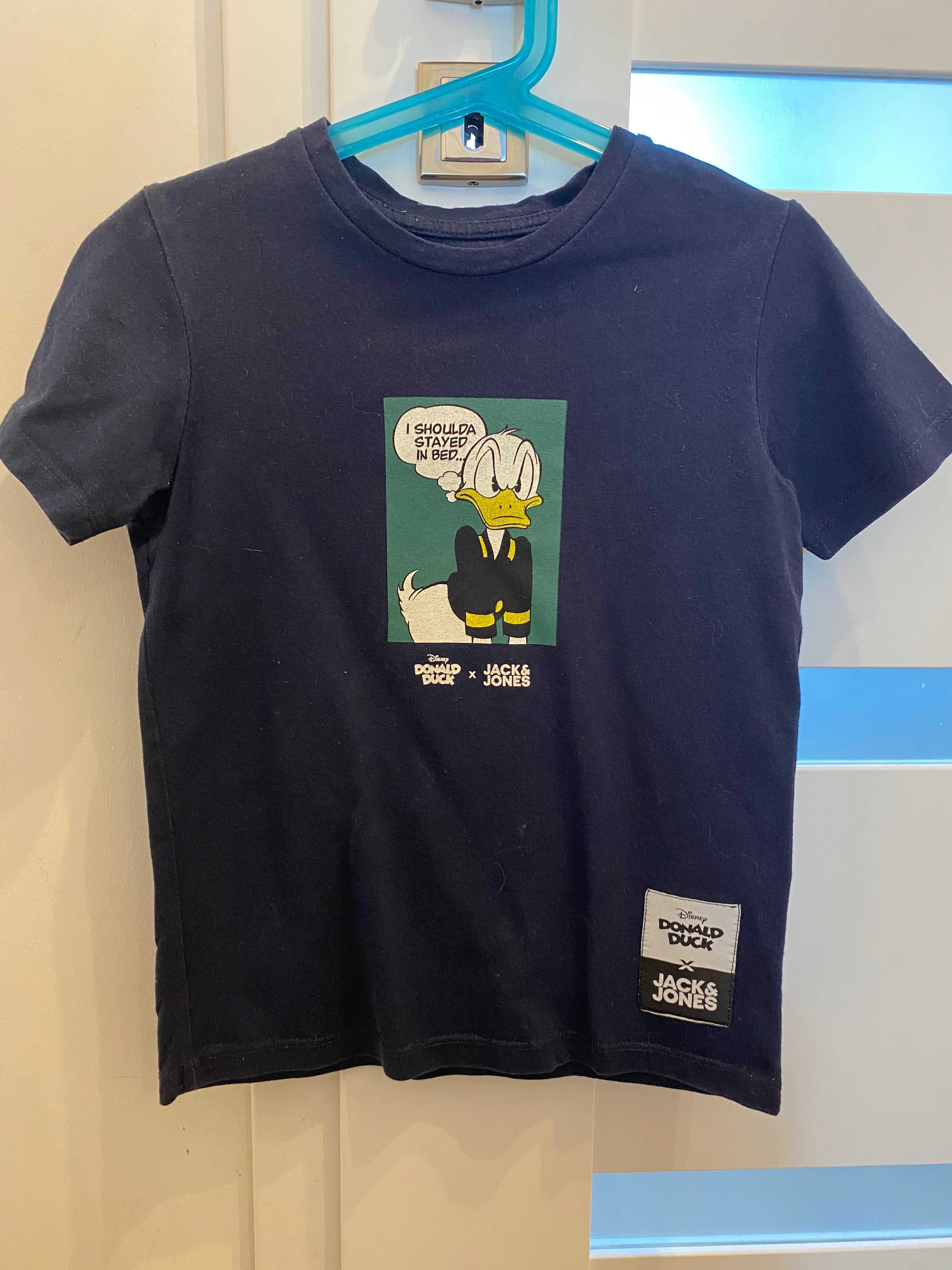 Koszulka tshirt Jack Jones 8 lat 128 cm kaczor Donald