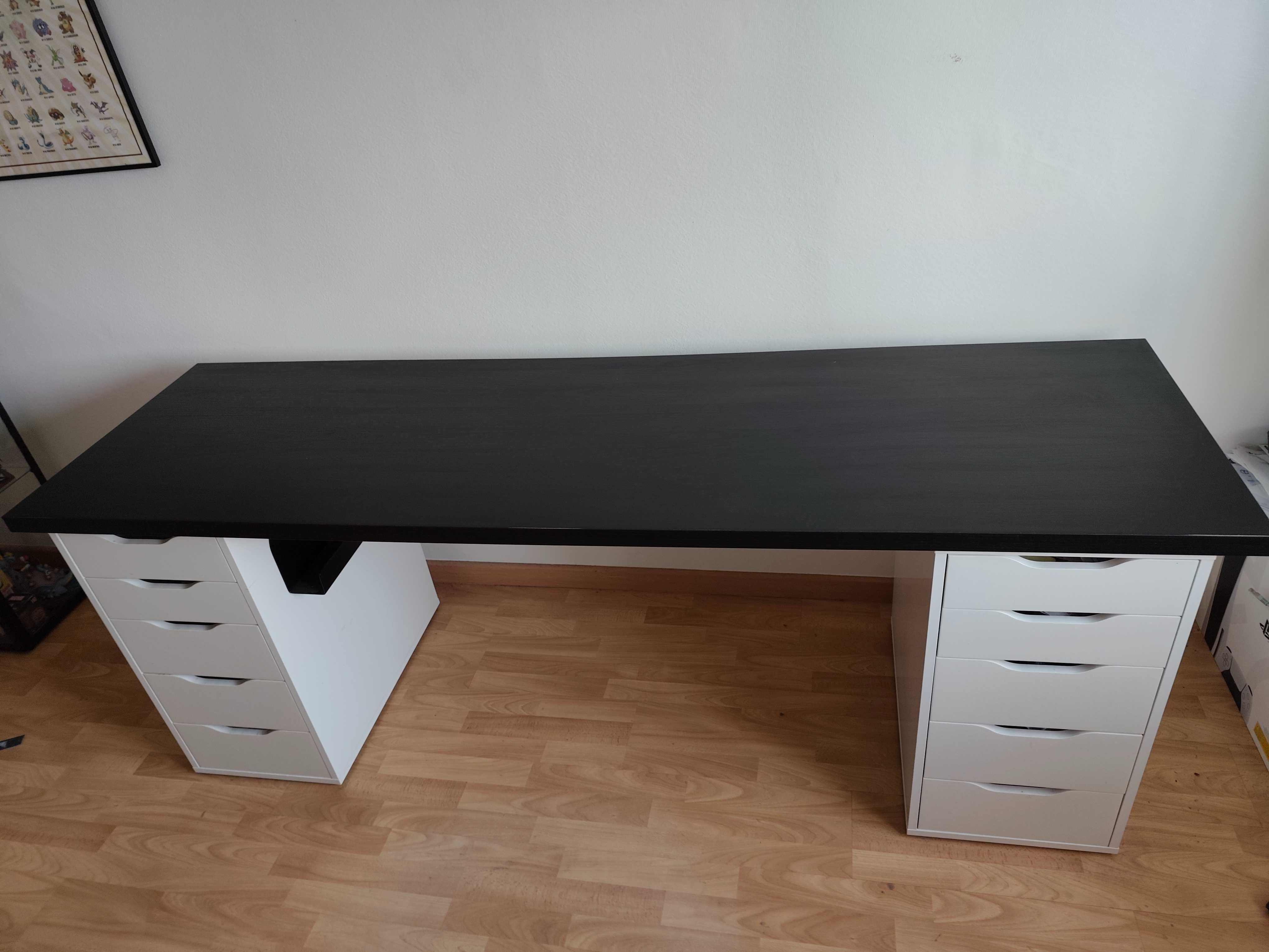 Conjunto de tampo e dois módulos