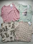 Zestaw ubrań w r. 98/104/bluzki/legginsy/sukienka/H&M/Cool Club/Atabay