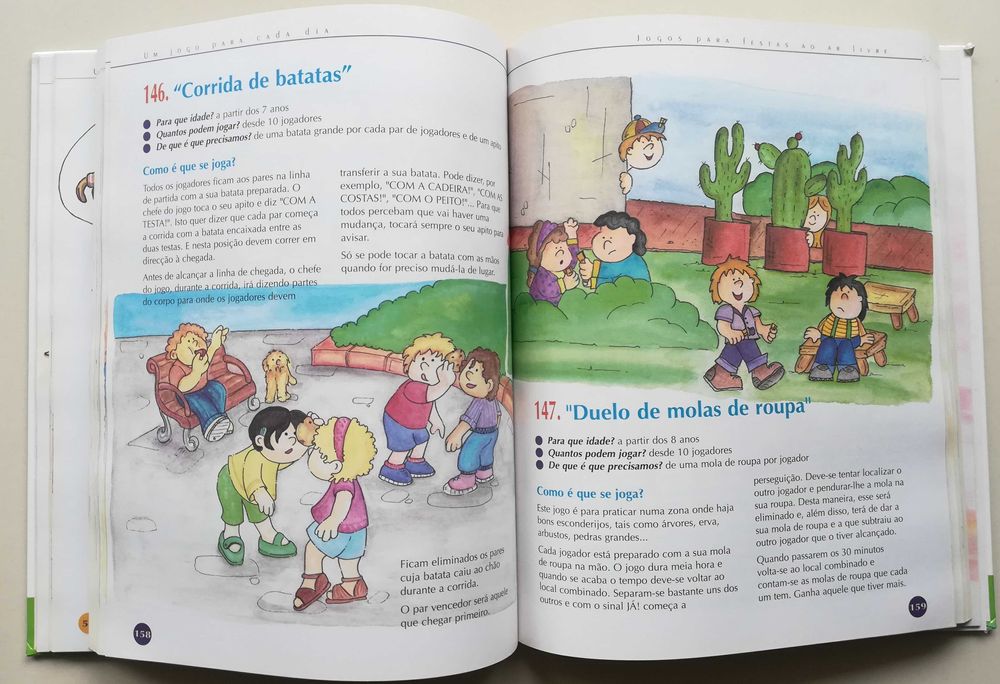 Livro infantil "Um jogo para cada dia - 365 dias"
