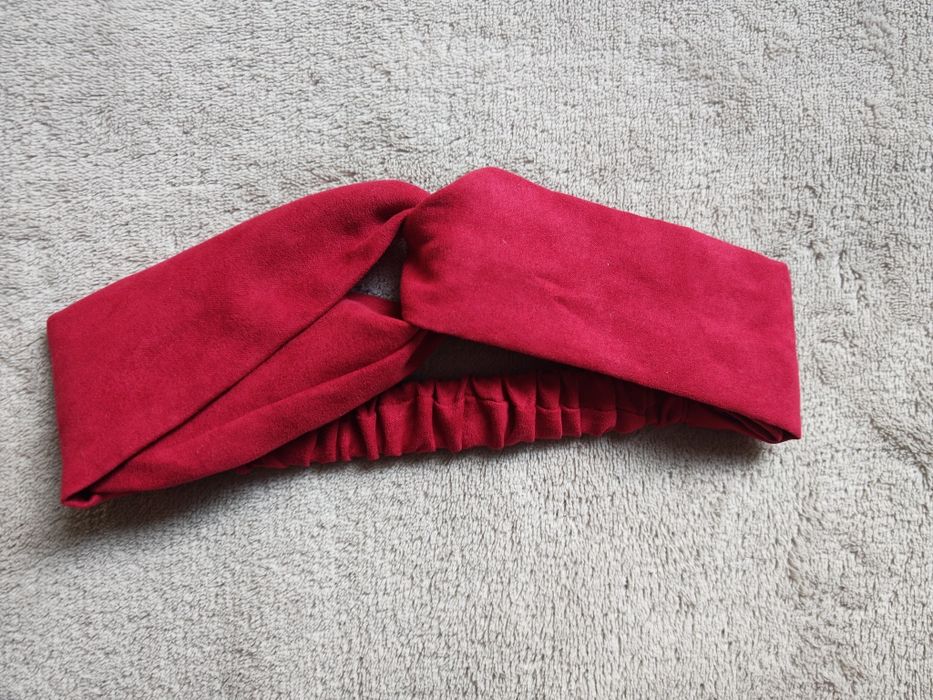 Kaszmirowa opaska do włosów