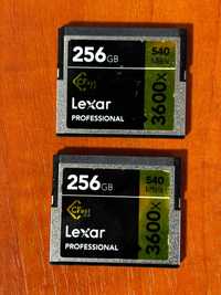 Lexar Pofessional 3600X CFast 2,0 256GB  540 MB/s