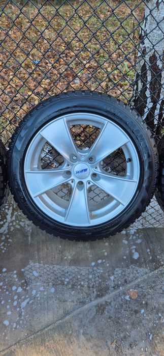 Koła zimowe et34 8J 225/50r17 5x120 oc 72.5mm Alutec