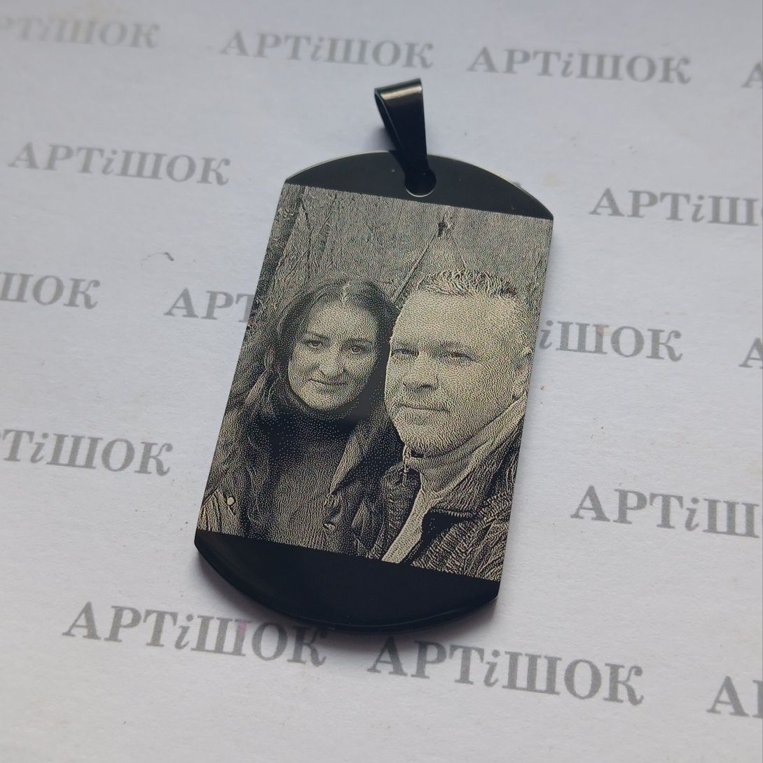 Лазерне гравіювання жетонів, металу, золота, срібла  тощо