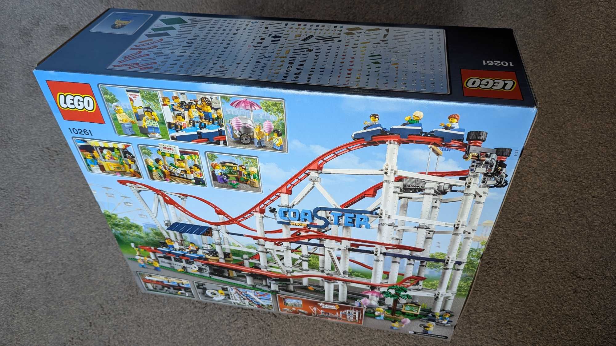 LEGO Creator 10261 - Kolejka górska (zestaw nowy)