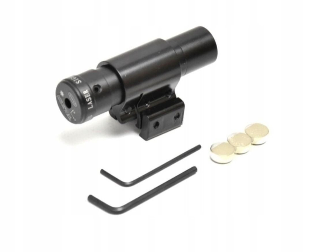 Wskaźnik czerwony celownik laserowy do wiatrówki szyna 11mm 22mm