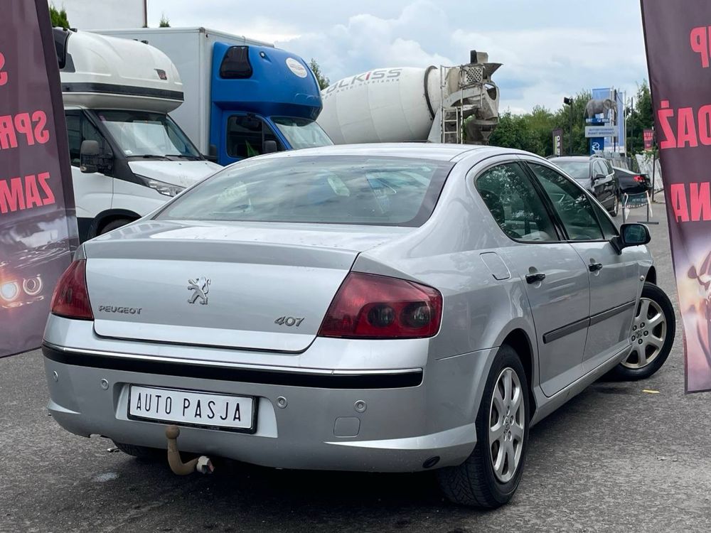 Peugeot 407 2.0LPG**Pojemny**Hak**Klima**Oszczędny**Zamiana**