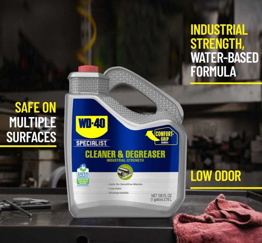 WD-40 Specialist® Cleaner & Degreaser. Czyszcząco-odtłuszczający 3,78L