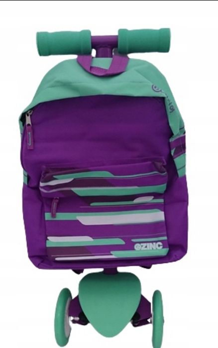 Nowa hulajnoga z plecakiem