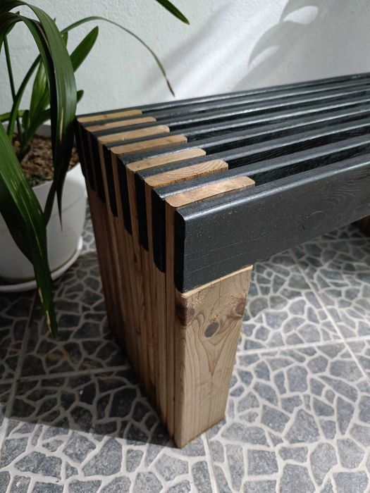 Bancos De Jardim Em Pinho Tratado