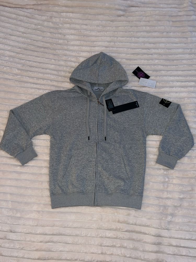 Кофта Stone Island сірого кольору