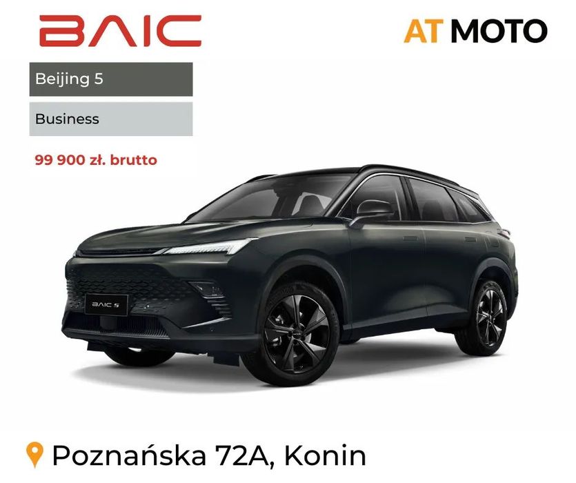 BAIC 5 Business 1.5 177KM automat 7 biegów