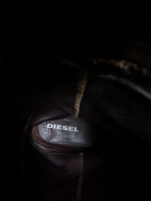 Diesel kozaki nowe z wadą, rozmiar 37, skóra naturalna