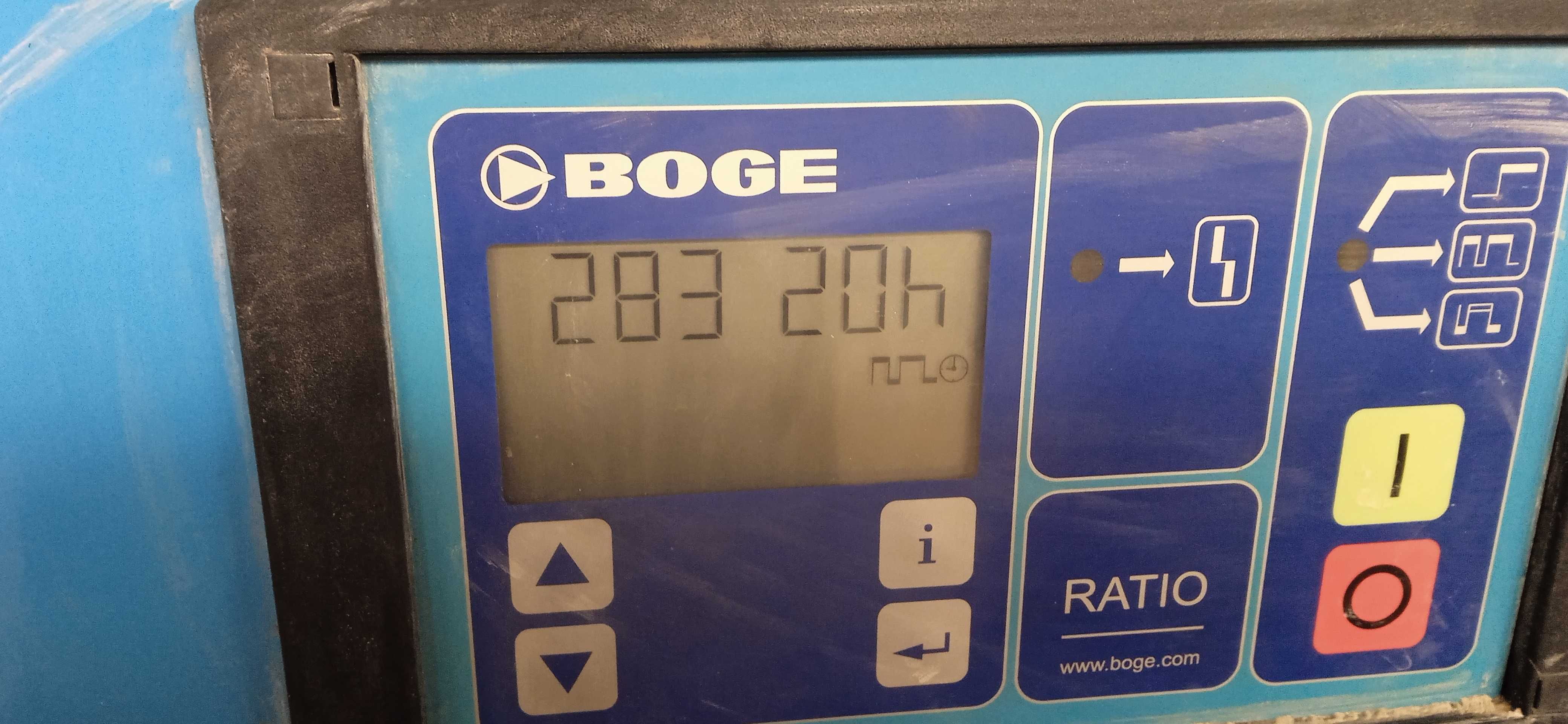 Sprężarka śrubowa BOGE S 40 - 8 bar, 2007 rok, 30 kW , 5,17 m3/min
