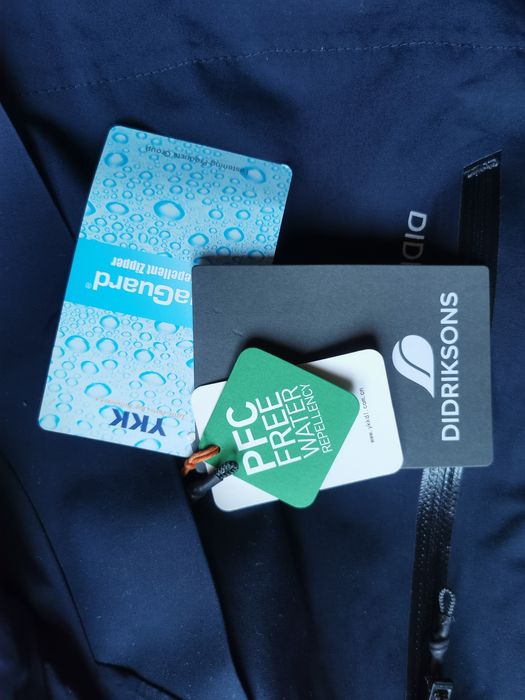 Nowa kurtka zimowa Parka Didriksons Storm System M/L Granat Navy Blue