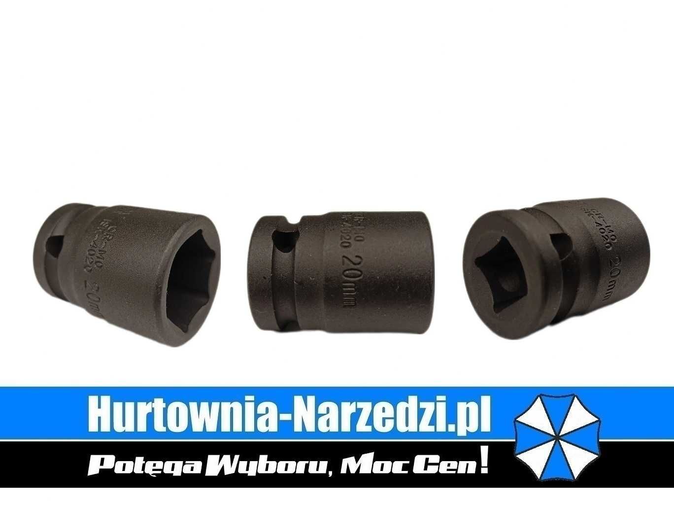 Nasadka udarowa 20 mm 1/2" 6-kątna Cr-Mo HONITON H0420 20mm