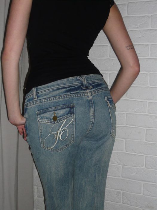 джинси вінтаж клеш flared pants y2k