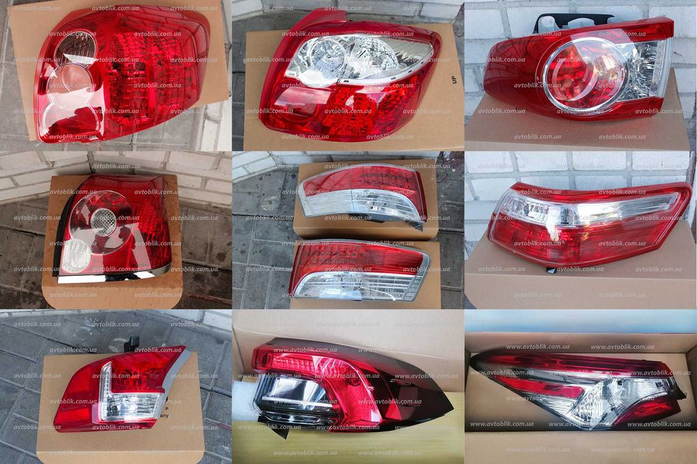 Задній фонарь Toyota Aqua, Auris, Avensis, Camry, Corolla, Yaris Prius