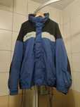 Kurtka Columbia Sportswear XL XXL niebieska wiatrówka z podpinką ociep