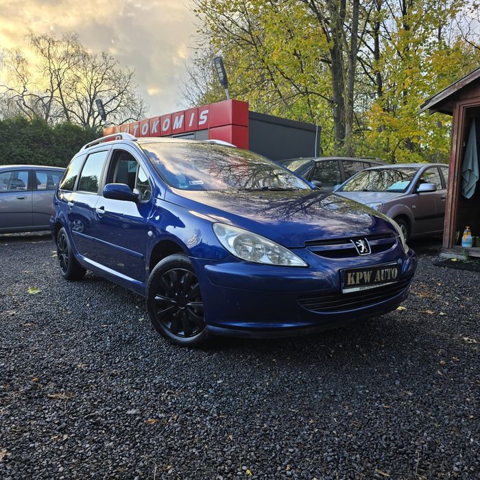 Peugeot 307 SW 2.0 LPG*Climatronic*7 Osobowy*elektryka*Panorama*hak