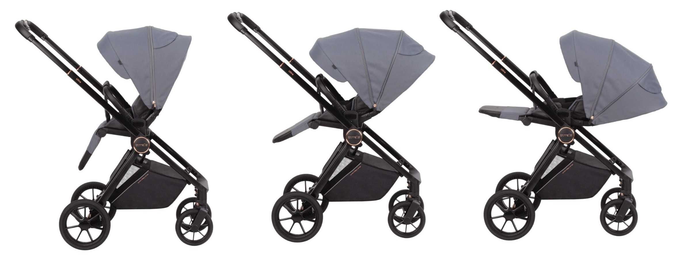CARRELLO ULTRA Wózek Wielofunkcyjny 2w1 Amortyzacja Kompaktowy Lekki