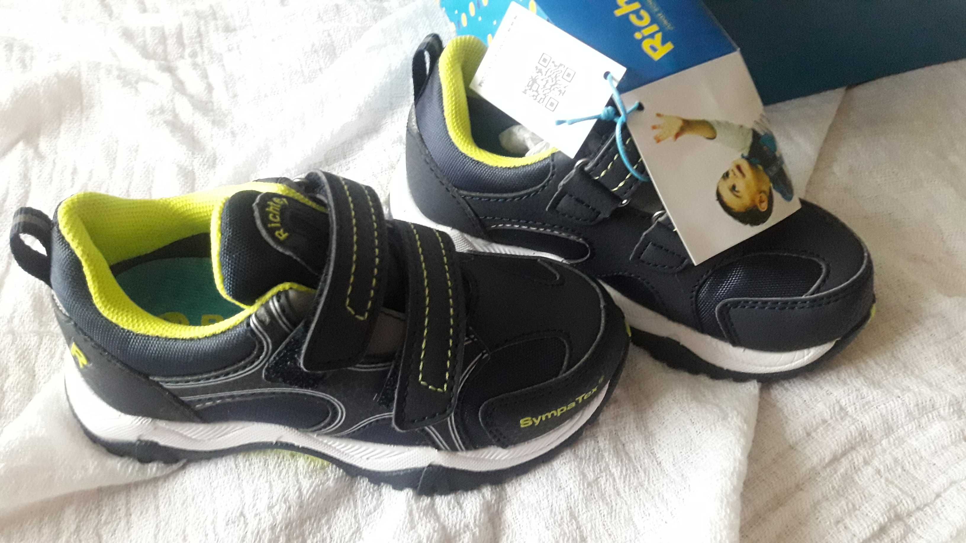 RICHTER 26 nowe buty sportowe, adidasy, wodoodporne, nieprzemakalne