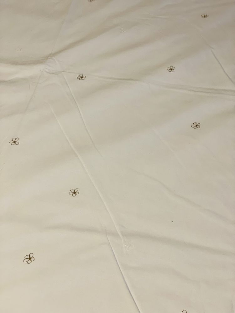 Capa de edredão para cama individual (algodão)