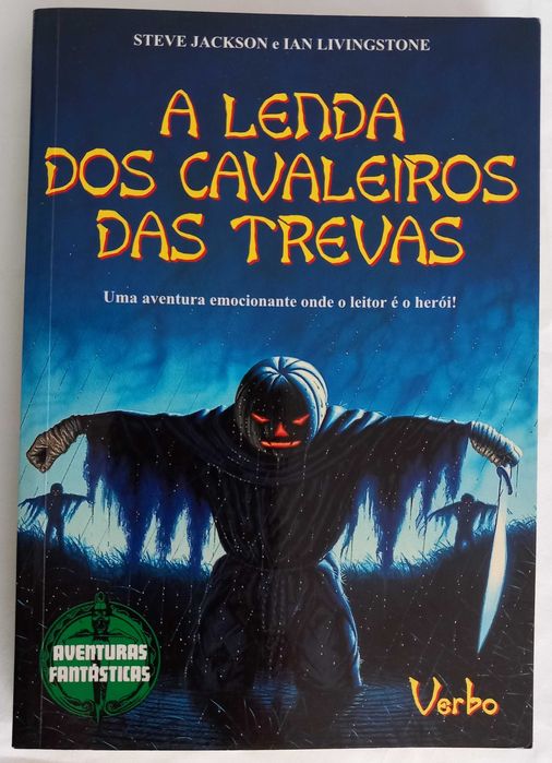 A Lenda dos Cavaleiros das Trevas de Steve Jackson [Prts Inc] RARO
