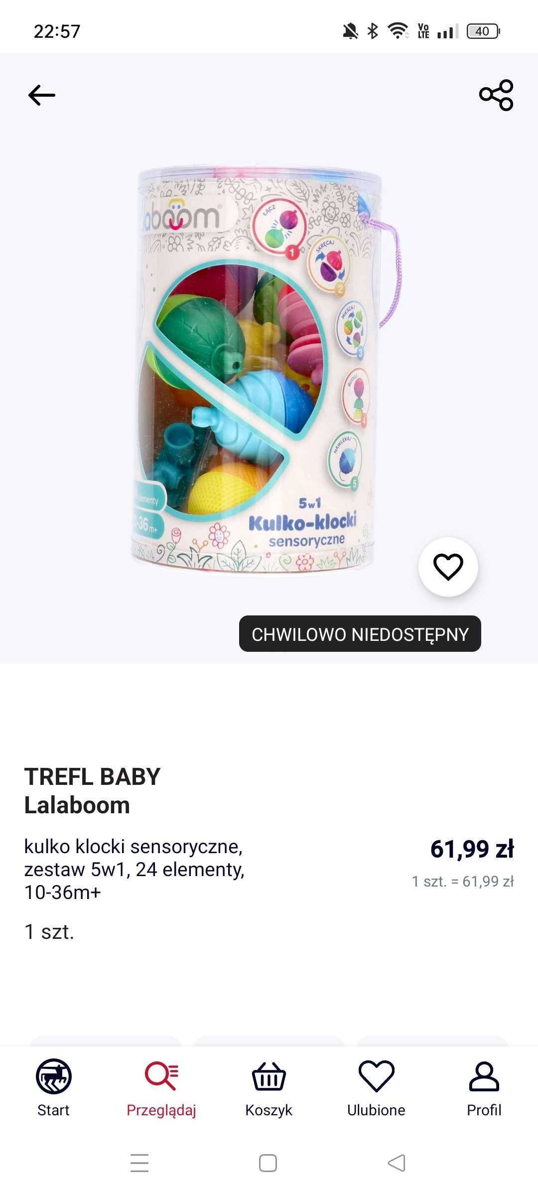 Klocki sensoryczne