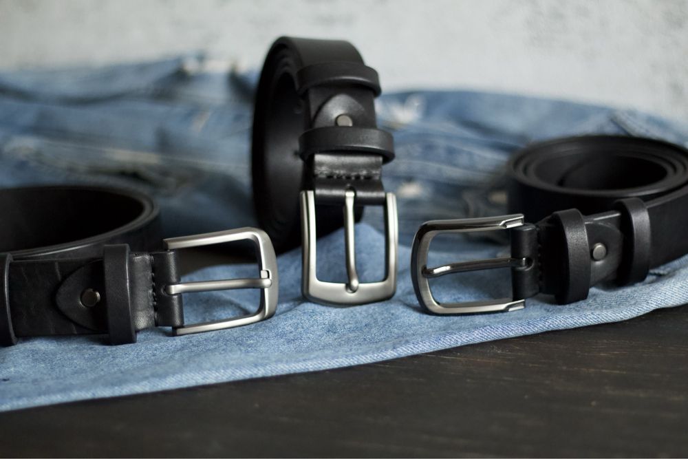 Ремінь чоловічий класичний 4см. Ремень мужской на пояс